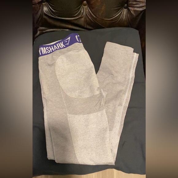 Gymshark V3 Flex Grey Marl Leggings - Picture 6 of 7